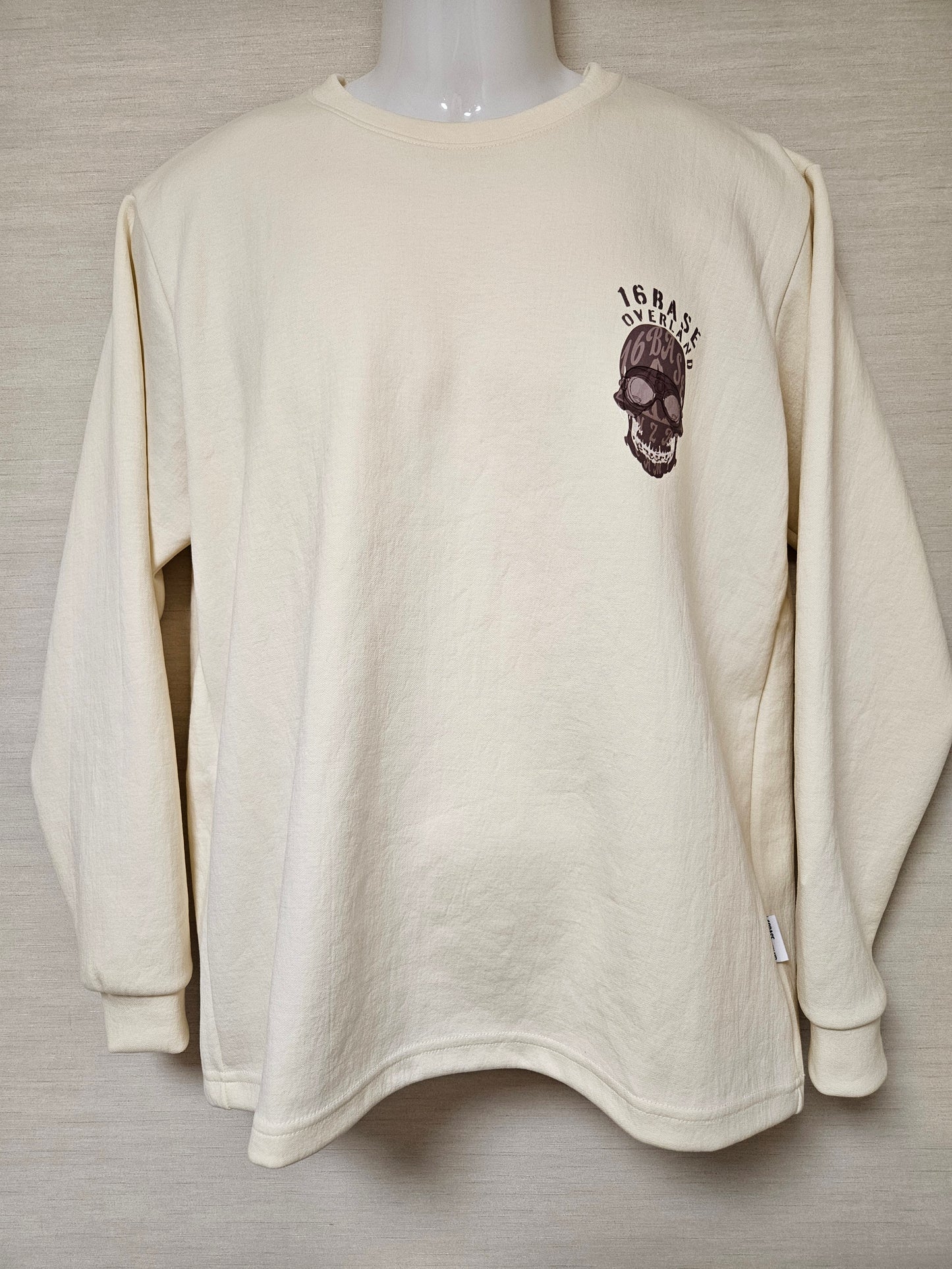 2025年秋 新作 厚手ロンT（ドクロ）