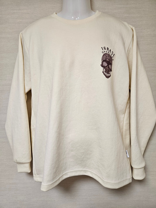 2025年秋 新作 厚手ロンT（ドクロ）