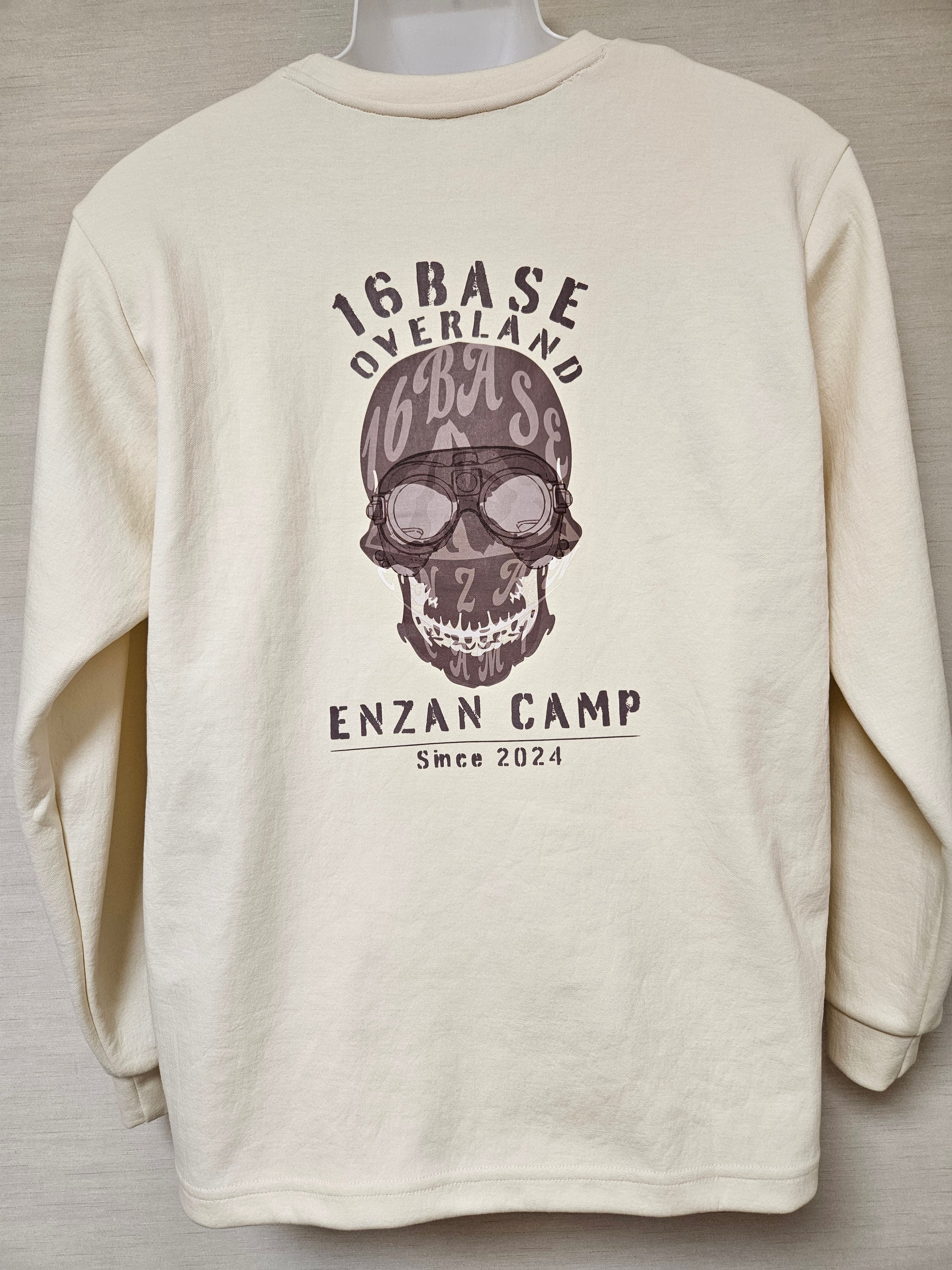 2025年秋 新作 厚手ロンT（ドクロ） – 16BASE OVERLAND