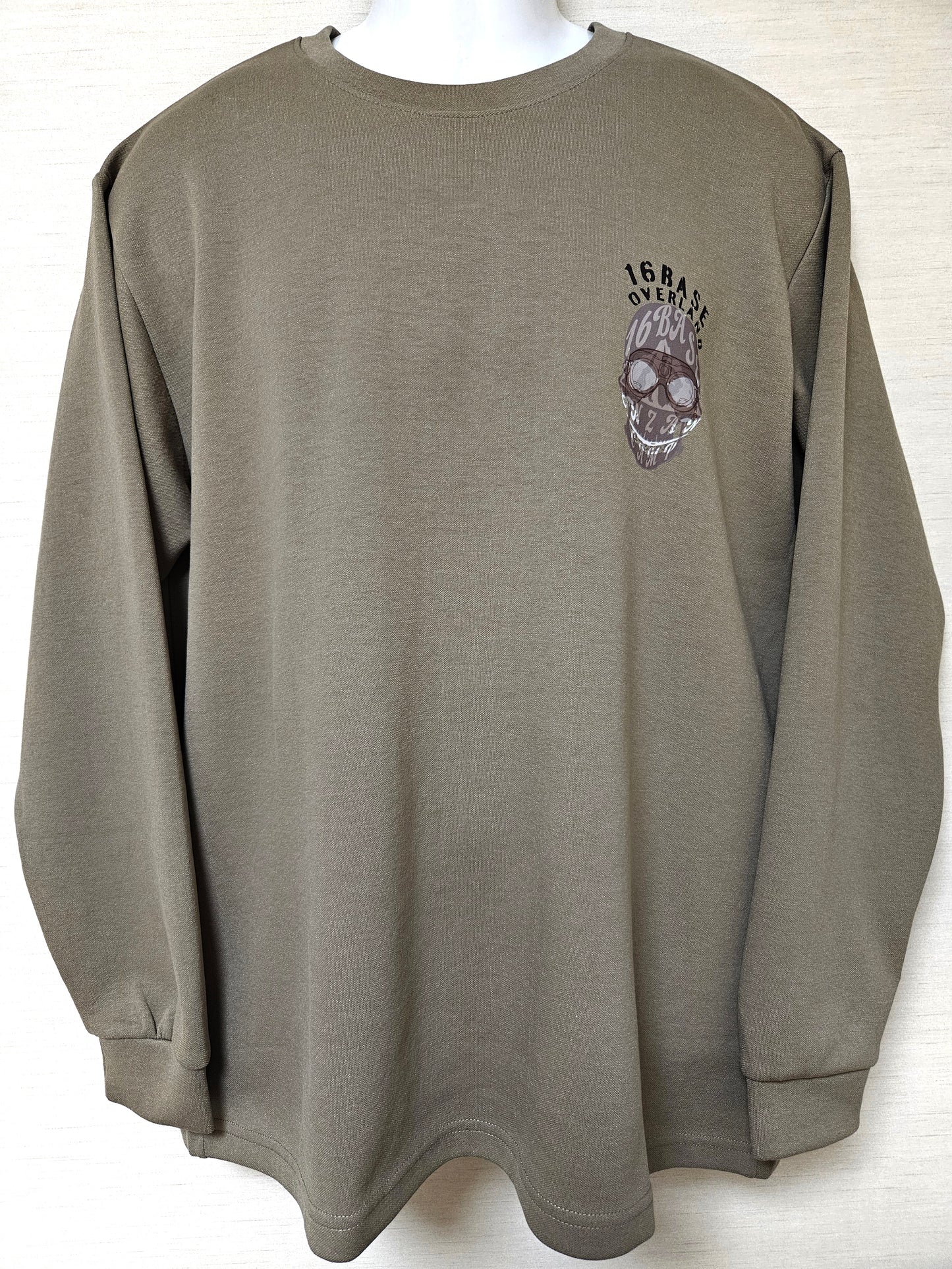 2025年秋 新作 厚手ロンT（ドクロ）