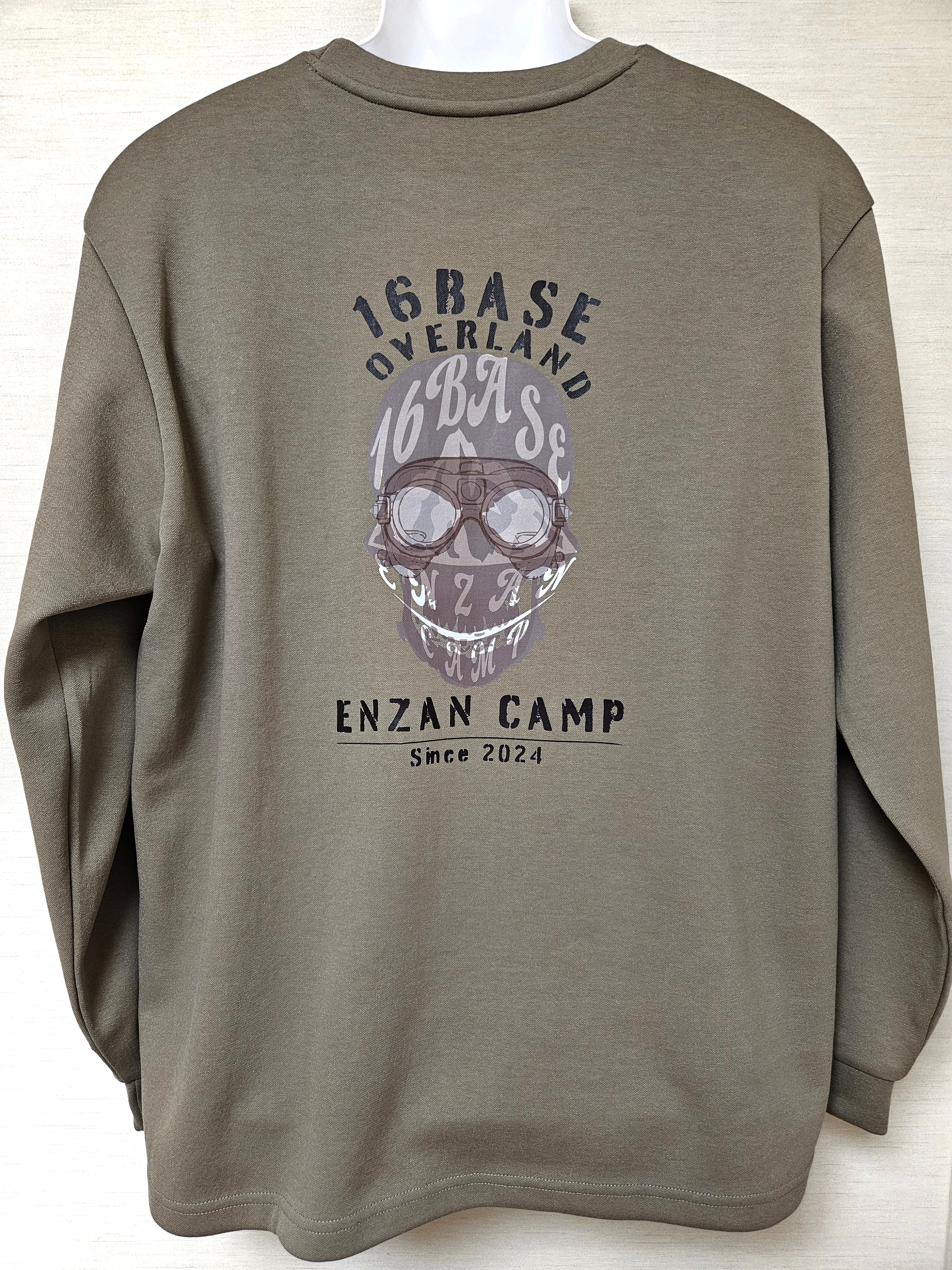 2025年秋 新作 厚手ロンT（ドクロ） – 16BASE OVERLAND