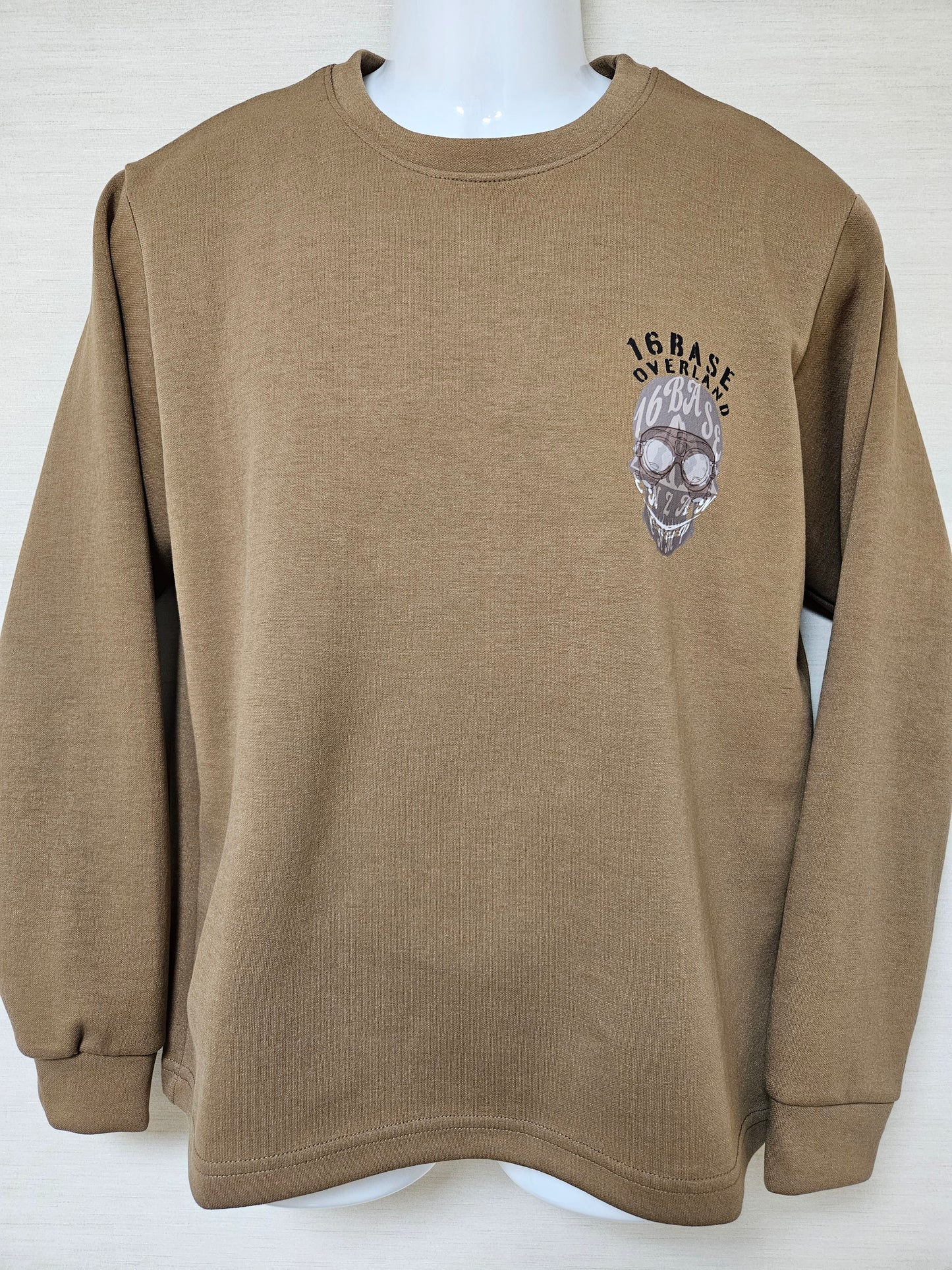 2025年秋 新作 厚手ロンT（ドクロ）