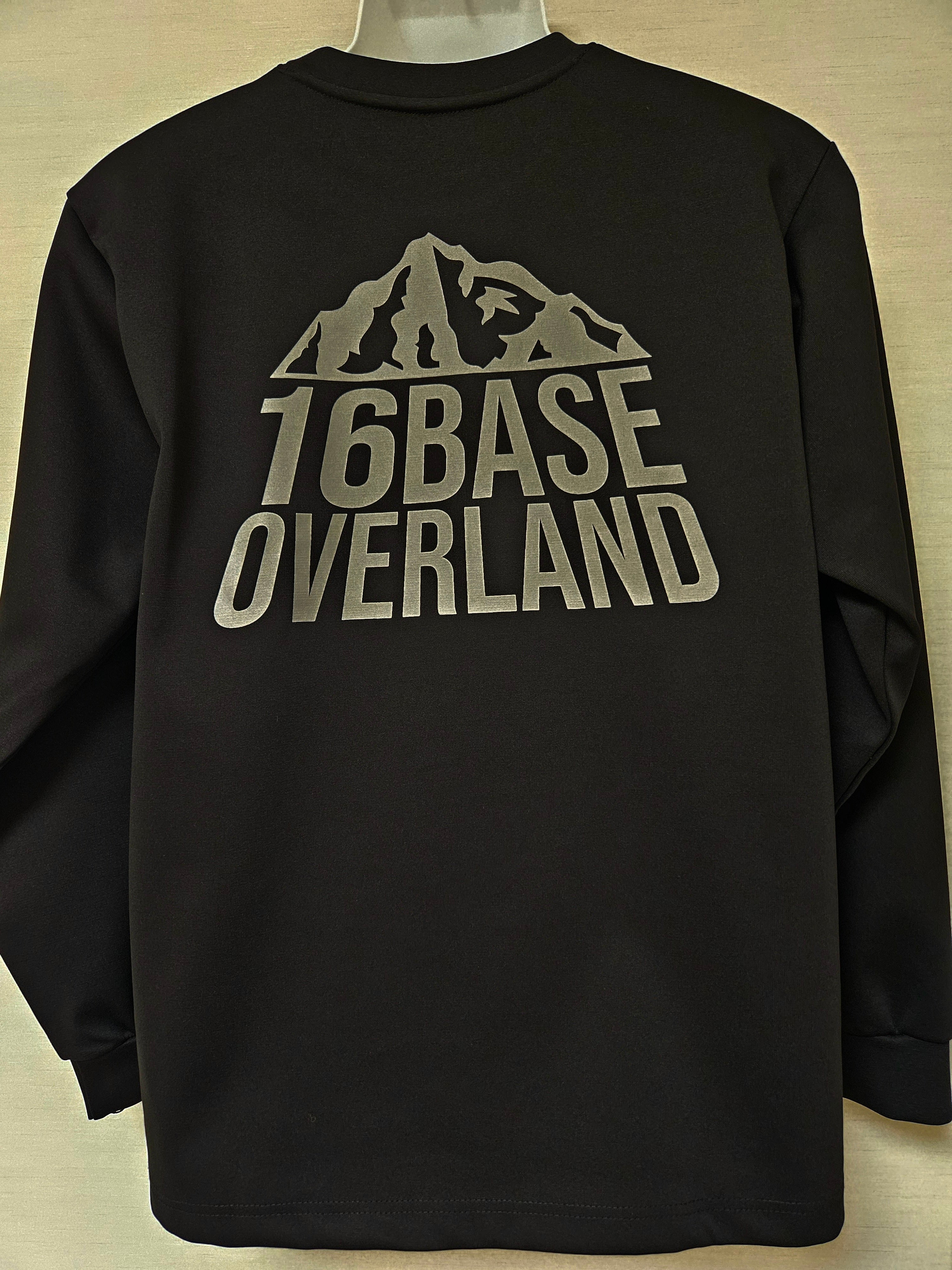Over Land バナー　非売品 2025年秋 新作 厚手ロンT – 16BASE OVERLAND